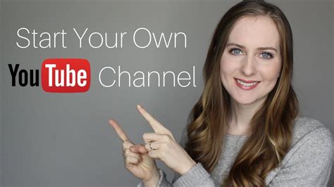 start a youtube chanel